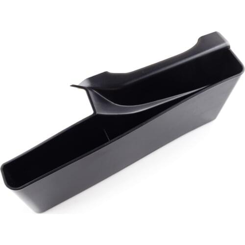 Car Center Console Driving Side Seat Tray Glove Storage Box Organizer Black Fit for Toyota Tacoma 2016 2017 2018 2019 2020 2021