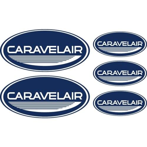 For CARAVELAIR aufkleber sticker wohnmobil camper wohnwagen caravan 5 Sticker Pieces Car Styling
