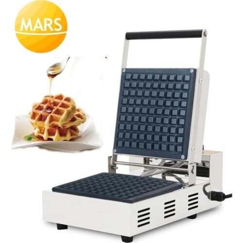MARS Commercial Liege Belgian Waffle Maker Machine Liege Waffle Iron Electric Waffle Machine