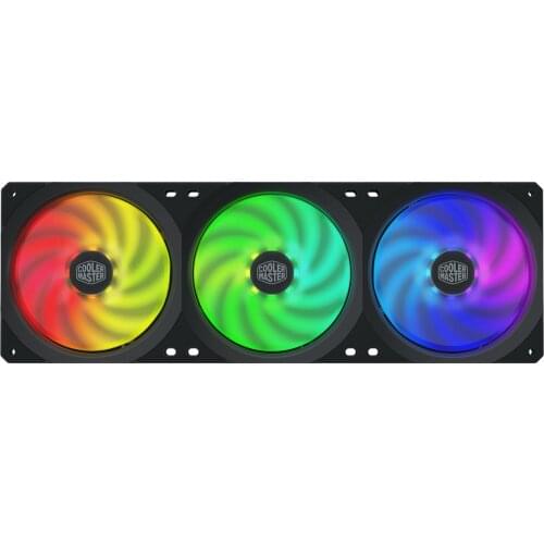 Cooler Master MFX-B2D3-18NPA-R1 SF360R ARGB 360mm square frame addressable RGB LED fan 360 water cooling replacement fan