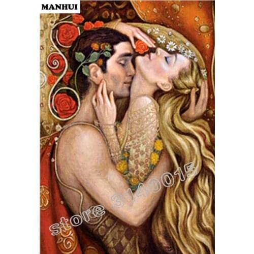 Diamond cross stitch crystal spuare diamond style sets full diamond embroidery DIY diamond painting Oil painting couple BEF091