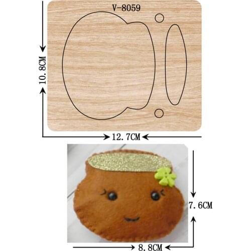 New wooden dies cutting dies for scrapbooking Multiple sizes V-8059