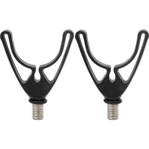 Carp Fishing Rod Rest U-Head Rod Grips Rest Fishing Rod Holder Carp Fishing Tackle Gripper Rest Thread M3/8 Thread