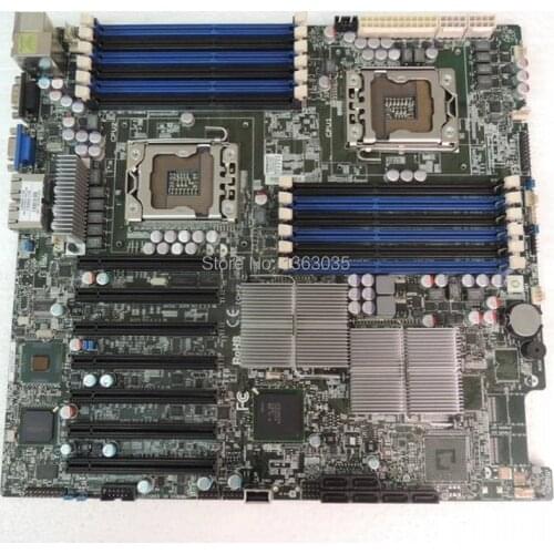 X8DTH-iF server motherboard 7*PCI-E LGA 1366 tested working