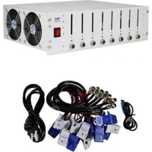 EBC-X 8-channel discharge 10A cycle aging test and 18650 lithium battery capacity tester charging