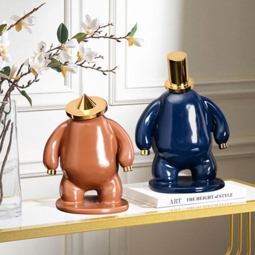 Creative Defender Ornaments Abstract Sculpture Creative Simple Soft Decoration Living Room Decoratio Gifts