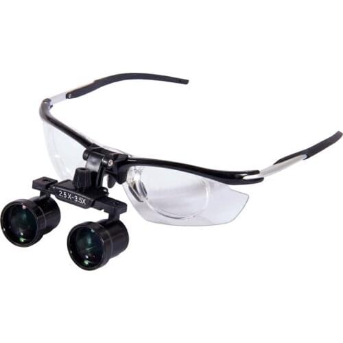 High Quality Medical Loupes 2.5-3.5X Zoom Binocular Magnifier Dental Surgical Loupe