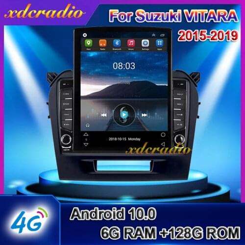 Xdcradio 10.4" Android 10.0 Tesla Style Vertical Screen For Suzuki VITARA Car Radio Automotivo Multimedia Navigation 2015-2019
