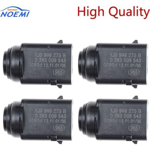 YAOPEI 4pcs 1J0998275B Bumper Radar Parking Sensor For VW TOUAREG PARKING AID REVERSING ULTRASONIC SENSOR FRONT REAR 0263009543