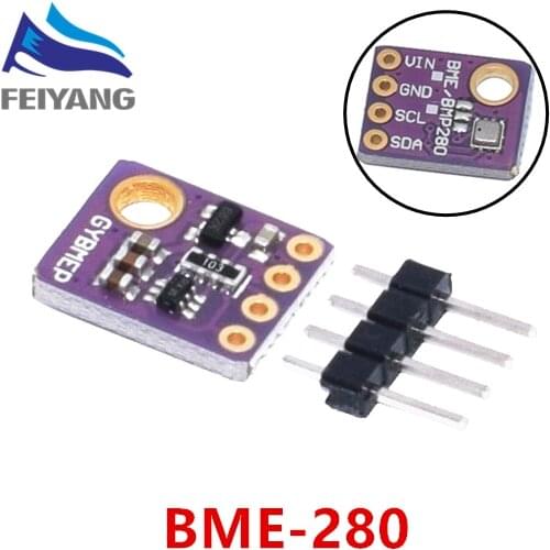 10PCS BME280 Digital Sensor Temperature Humidity Barometric Pressure Sensor Module I2C SPI 1.8-5V GY-BME280