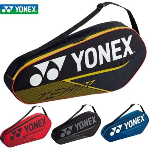 2020 Yonex YY badminton bag shoulder multi-function yy badminton racket bag with shoes bag for 3 rackets BAG42023CR