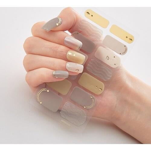 Four Sorts 0f Nail Stickers Self Adhesive Nail Sticker Designer Nail Foil Nail Stickers Designer Nail Strips Novidades Adesivos