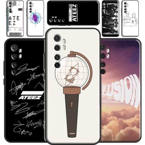 ATEEZ Logo Phone Case For Xiaomi Mi 11 Lite 9 10 9T 10T Pro POCO X3 M3 Pro F3 Mi 11 Ultra Back Cover