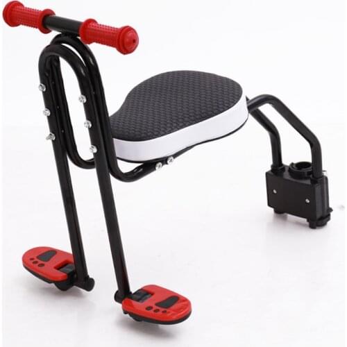 Child Bike Seat Front Mounted Mountain Bike Front Seat Mat Children Baby Bicycle Safety Chair Seat Saddle Carrier Accessories