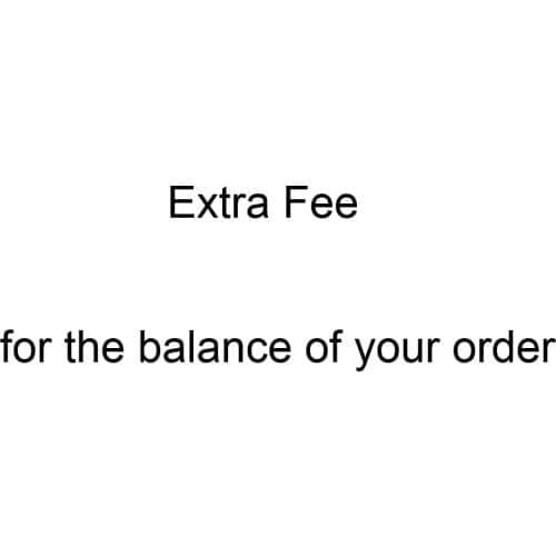 Extra Fee Retail Packaging/Service Charge/Make up the Balance/Refund etc ... Such as CN post change to HK Post in KBT Store