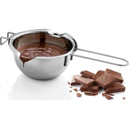 Long Handle Wax Melting Stainless Steel Pot DIY Scented Candle Soap Chocolate Butter Tool Making Supplies Candle Wax Melt Burner