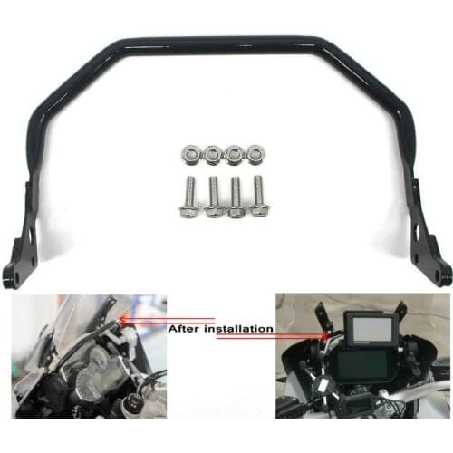 For BMW R1200GS R1200 GS LC 2013-2018 R1250GS GSA ADV Adventure 2018 2019 Mobile Phone Navigation Handlebar Bracket Support 12MM