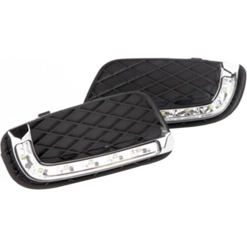 Daytime driving bulb high-power ABS LED DRL fog lamp modification parts for Benz Smart 08-10 Signal Lamp дхо для автомобилей