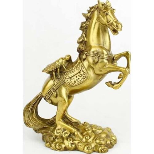 Brass immediately flies (win) Fenghou rich ornaments garden statue home decoration wedding animal Brass vacated metal crafts