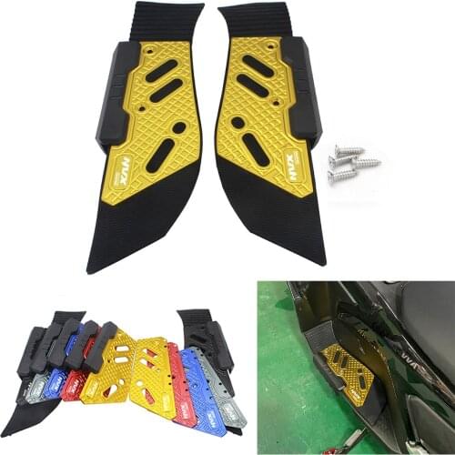 Modified Motorcycle Footrest Left Right 2PCS Footrest Motorcycle Accessories Suitable For Yamaha AEROX NVX155 Aerox155 2020 2021
