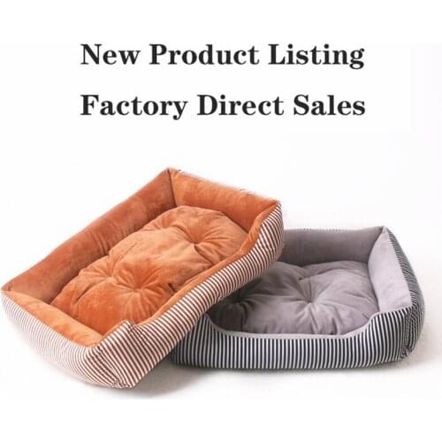 Pet Dogs Beds Soft Breathable Comfortable Cat Kennel Bed For Be Applicable Small Medium Large Bench Dog Waterproof At The Bottom