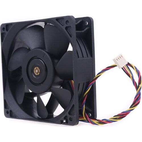 QFR1212GHE QFR1212GHE-PWM 4P 12V 2.7A 12038 Server cooling fan for Bitcoin Miner A0KB
