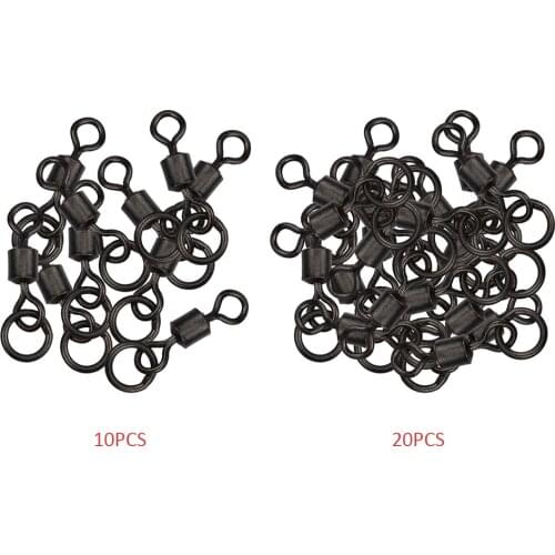 Fishing Hair Chod Ronnie Rig Connector Swivel Tackle Carp Fishing Accessories Fishhook Lure Ring Swivel Tackle