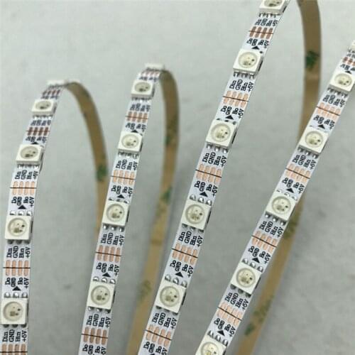 DC5V 60 led/M signal break continuous stripe addressable RGB ws2813 led strip light