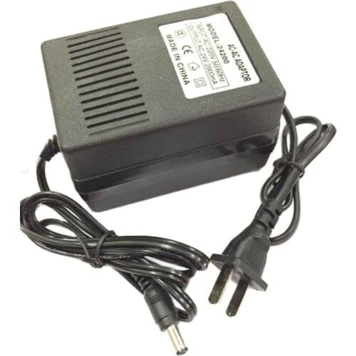 AC 24V 2A power adaptor POWER transformer 24V AC adaptor 110-240V to 24V Converter to AC 24V Power Supply 5.5x2.1mm