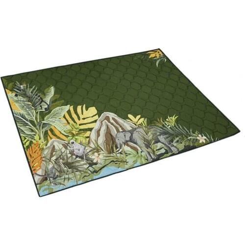 Camping Mat Printed Easy To Carry Waterproof Thicken Foldable Picnic Blanket for Beach