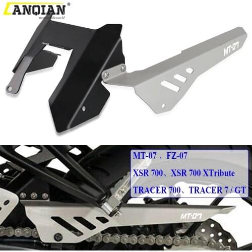 Motorcycle Chain Guard Decorative Protector Cover For YAMAHA MT07 MT 07 MT-07 Tracer 2016 2017 2018 2019 2020 2021 Accessories