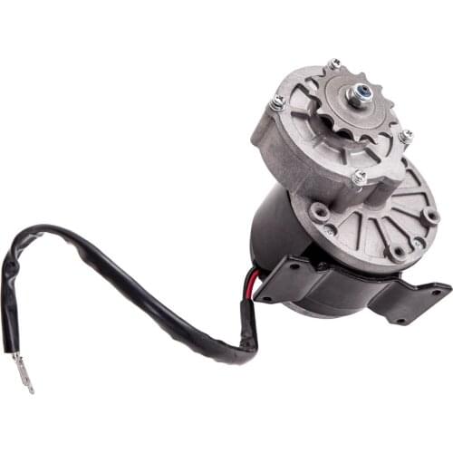 350W DC Electric Motor 24V 3000RPM Gear 9.7:1 for Bicycle, Dirt Quad Scoot