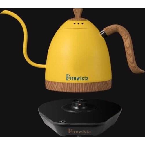 600ml Artisan Variable Temperature Digital Kettle 220V Smart Gooseneck Kettle Pour Over Hand Brewed Pour Over Coffee Pot