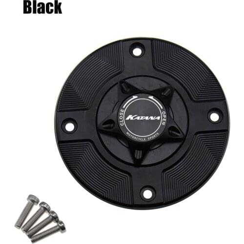 For Suzuki KATANA 600 750 1998-2001 CNC Quick Release Cover Motorcycle Fuel Gas Cap Petrol Tank Cover CNC Quick Release Cover