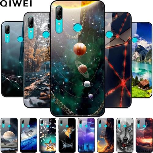 For Huawei Honor 9X Premium Case Tempered Glass Hard Phone Back Cover For Huawei Honor9X STK-LX1 Global Honor 9 X Cases bumper