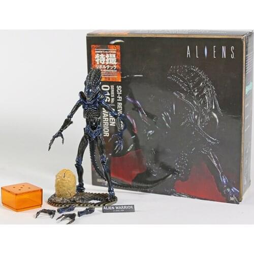 Revoltech NO.016 Alien Warrior NO.018 Alien Queen 6" Action Figure Collectible Model Toy