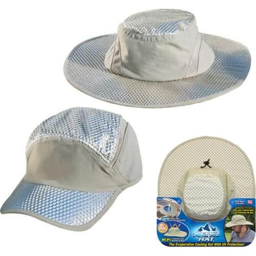 Hot Selling Arctic Hat Cooling Ice Sunscreen Hydro Cooling Bucket Hat With UV Protection Keeps You Cool Protected