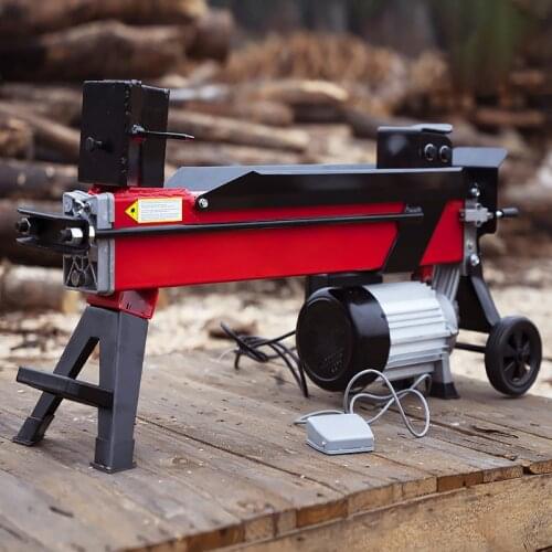 Household 220V wood splitting machine hydraulic wood splitting machine automatic rural electric firewood breaking machine