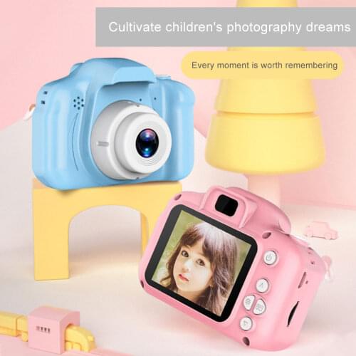 2 Inch Mini Cartoon Camera Educational Toys For Children HD Screen Digital Camera Video Recorder Camcorder Toys For Kids Girls