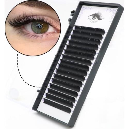 0.20mm D,16Rows,Faux mink individual eyelash extension, volume lashes extension for professionals,soft mink eyelash extension