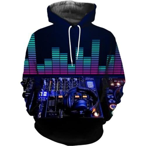 New 2019 Pioneer Pro DJ Sweatshirt Audio Ddj Hoodie Men Women Casual DJ Controller Clothes Hoodies Hip Hop Hoody Drop shipping