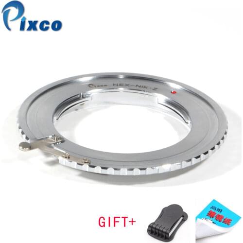 Pixco Lens Adapter for Nex-NiK Z， Lens Adapter Ring for Sony NEX E-Mount Lens to for Nikon Z Camera for Nikon Z6 Nikon Z7