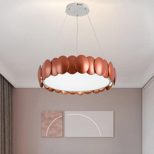 Modern Art Design Petal-Like Led Pendant Lamp For Kitchen Living Diving Room Restaurant House Decoration Light Fixture