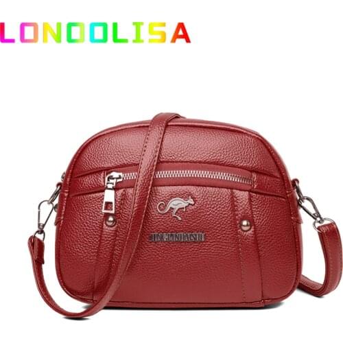 Casual Pu Leather Small Crossbody Shoulder Bags for Women 2021 New Simple Messenger Bag Designer Ladies Purses and Handbags Sac