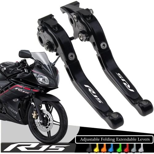 Brake Clutch Levers for YAMAHA YZF R15 V3 2017-2020 18 19 Retro/ Extendable Folding Motorcycle Accessories CNC Adjustable YZFR15
