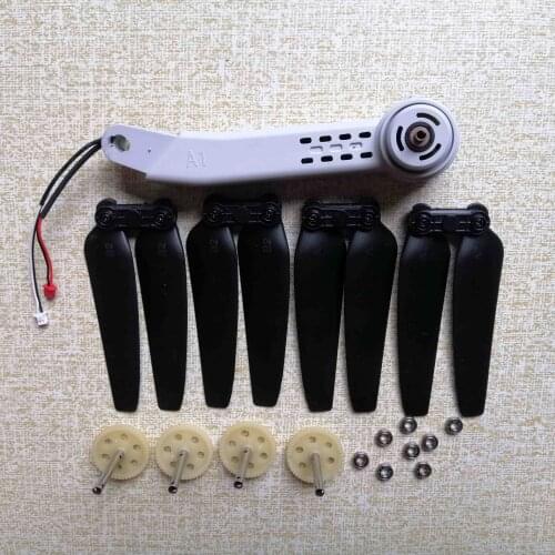 S162 gps camera rc drone toysky S162GPS Quadcopter parts propeller blades foldable arm A1 with motors engines LED gear set