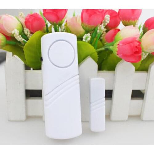 Security Window & Door Alarm Bell Wireless Sensor Door Window Burglar Alarm Home Security Burglar Alarm for Doors and Windows