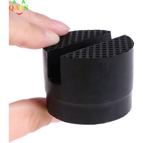 1pc Universal car jack adapter slotted frame lift rubber pad rail floor stand holder Auto Repair Related Tools Car Accessories