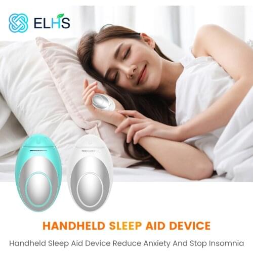 USB Charging Sleep Aid Device Intelligent Sleeping Instrument Handheld Relax Pressure Relief Micro-current Sleep Hold Instrument
