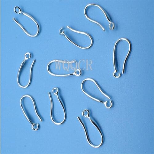 Hot Selling 50 Pieces of Fashion Jewelry Accessories 925 Silver/18K Gold Brand DIY Ladies Earring Hook Jewelry Making Supplies